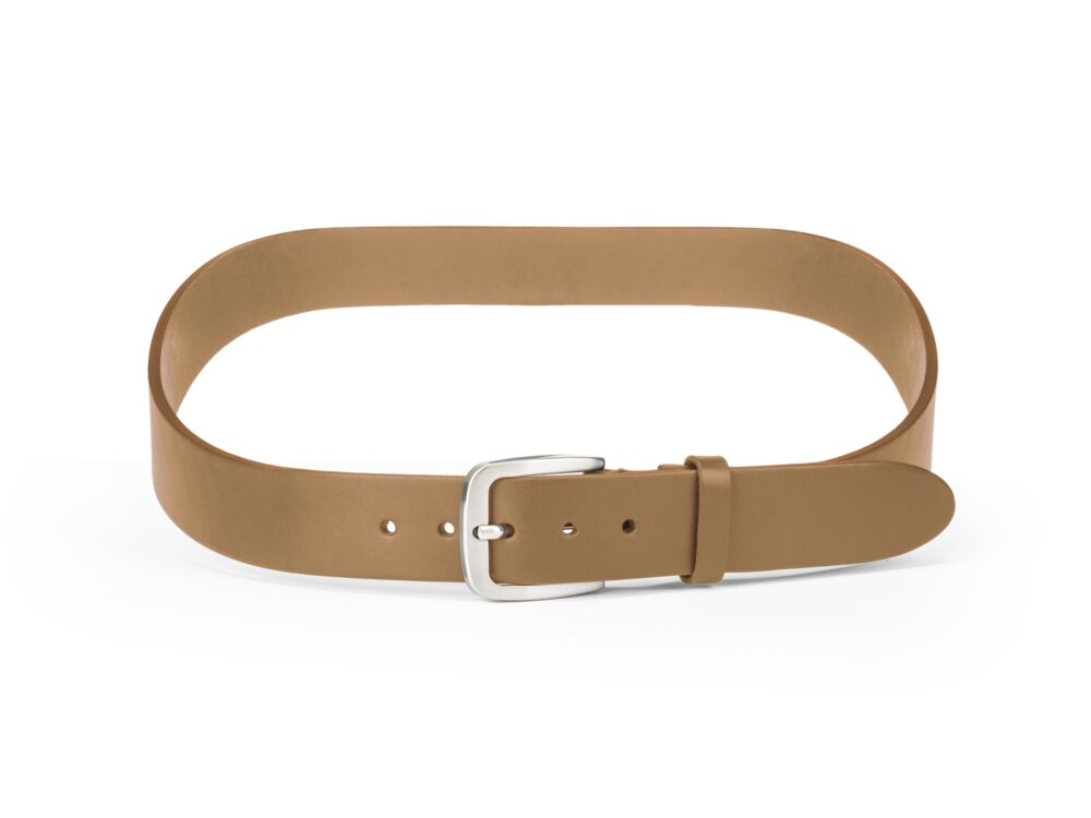 Cintura Mobelt Natural Camel fronte
